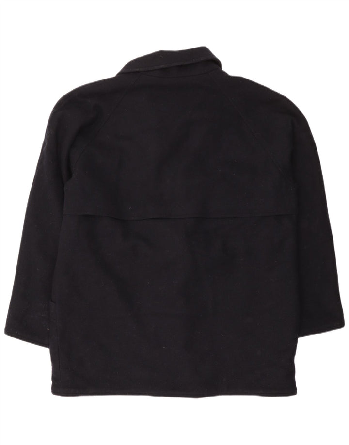 Belfe Masculino Pea Coat IT 54 2XL Lã Azul Marinho