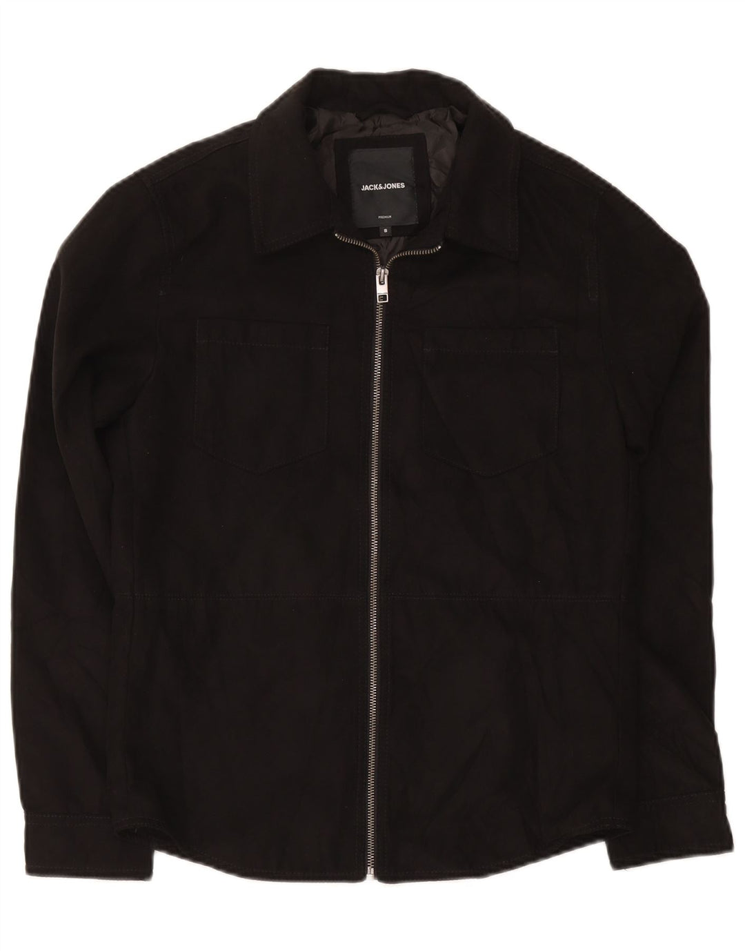 Jaqueta utilitária masculina Jack & Jones UK 36 pequena preta