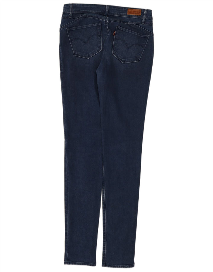 Jeans skinny feminino LEVI'S W27 L34 algodão azul