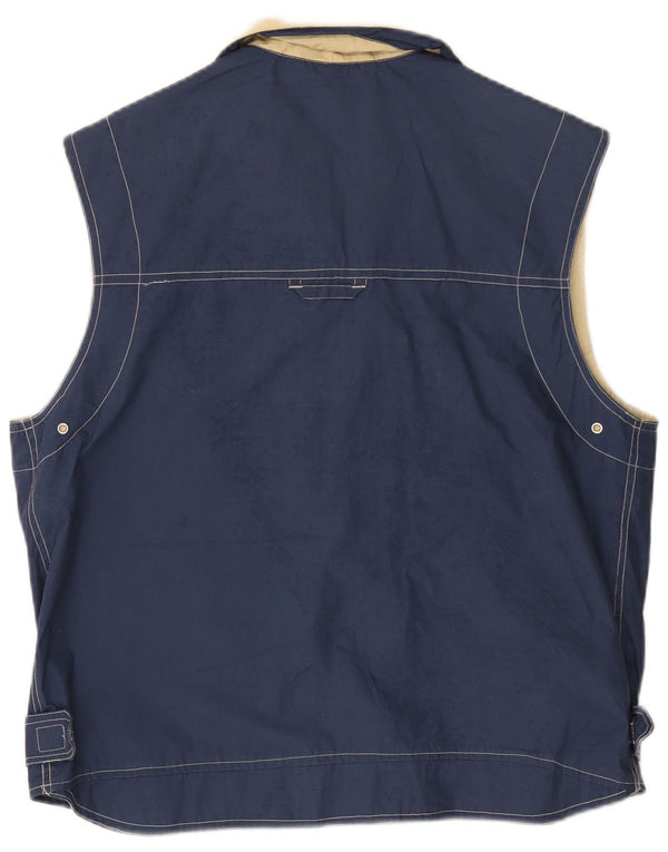 Marine Clothing Masculino Yachting Utility Gilet UK 38 Médio Azul Marinho