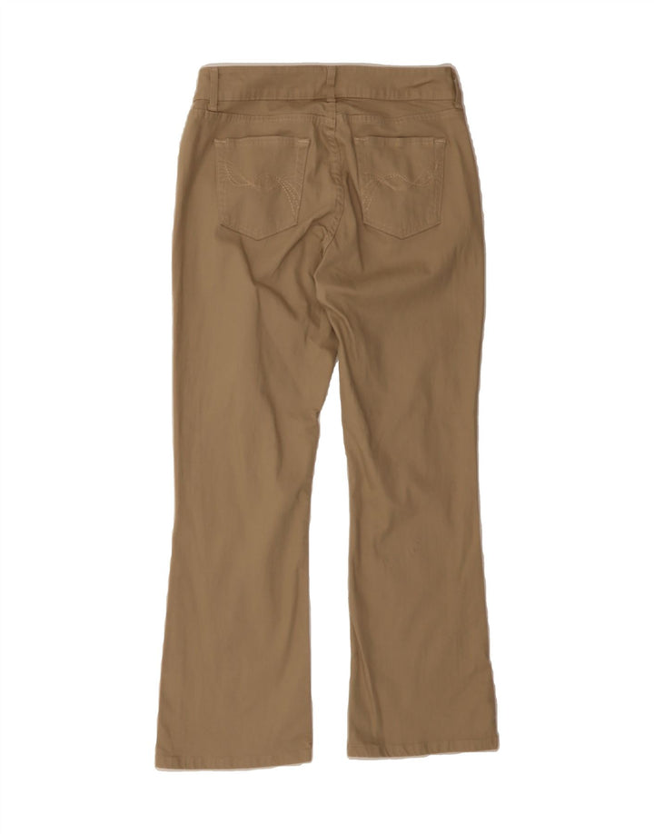 LEE Womens Bootcut Casual Trousers US 10 Large W30 L28 Brown Cotton Vintage Lee and Second-Hand Lee from Messina Hembry 