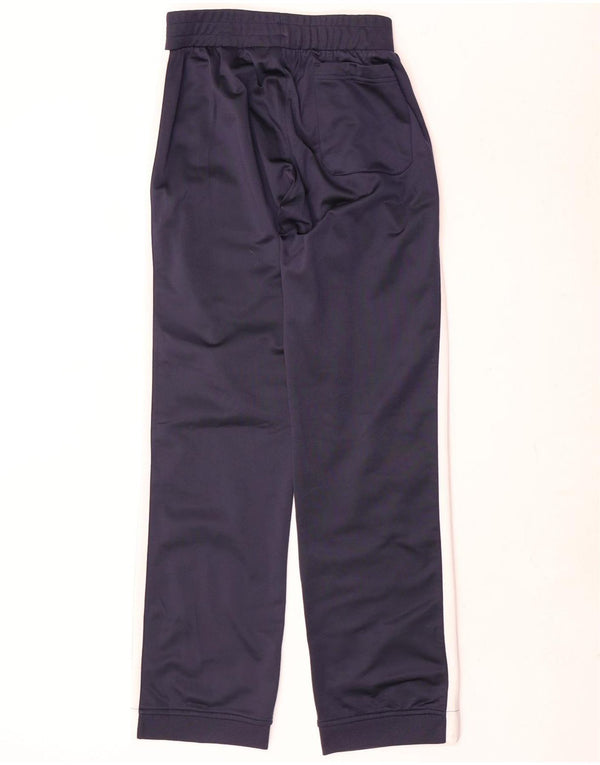 Calça de treino masculina Diadora Joggers grande bloco colorido azul marinho