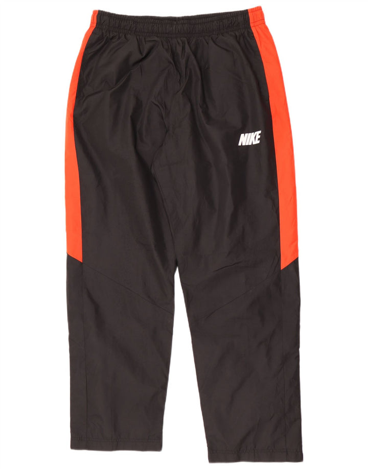 Calça de treino masculina Nike XL preta colorblock poliéster