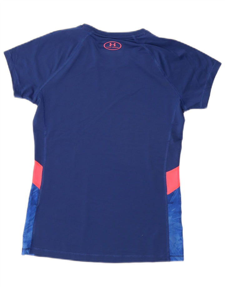 Camiseta feminina UNDER ARMOUR 11-12 anos grande azul
