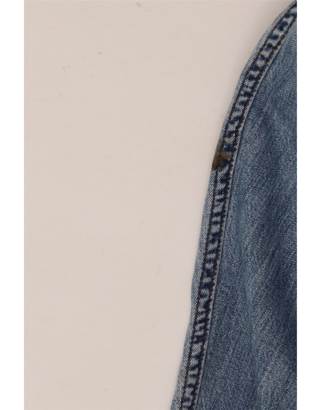 Camisa masculina Carrera Western Denim 2XL azul algodão clássico