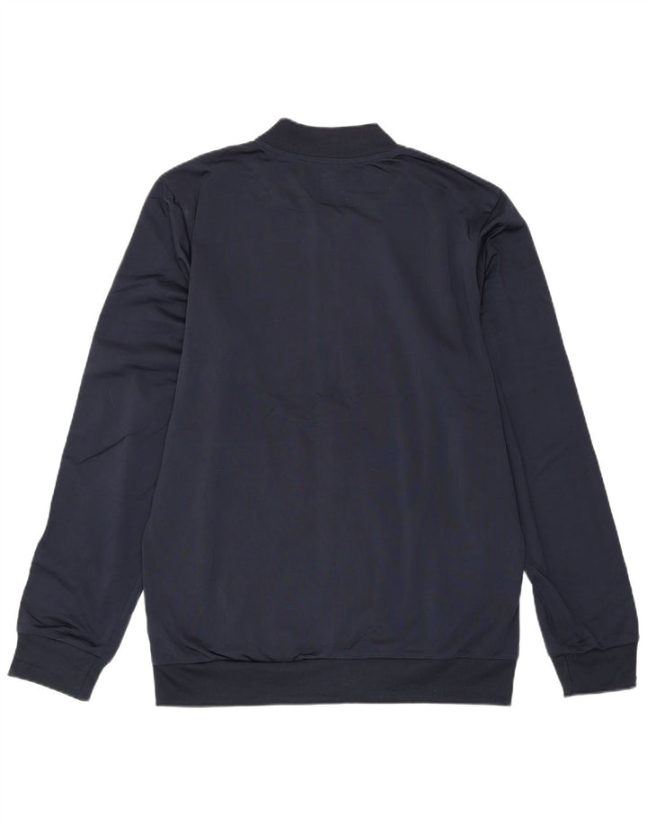 ADIDAS Mens Tracksuit Top Jacket Médio Azul Marinho Poliéster