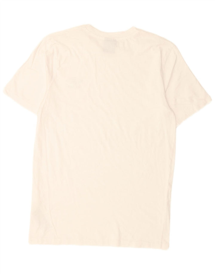 Umbro Camiseta Masculina Top Pequeno Algodão Branco