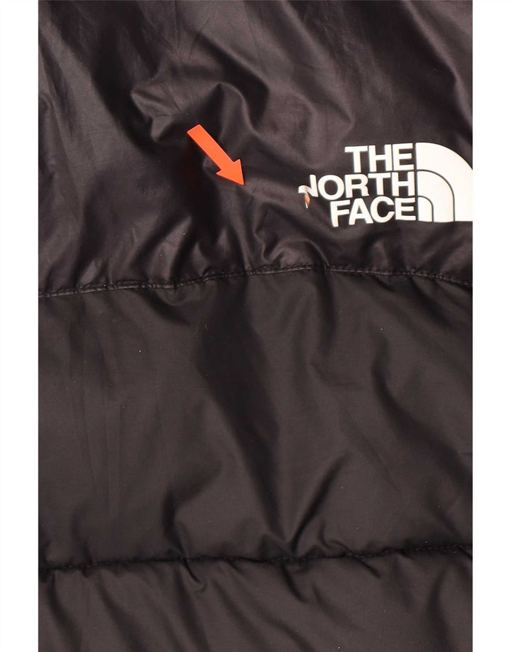 Jaqueta acolchoada com capuz feminina The North Face UK 18 XL poliéster preto