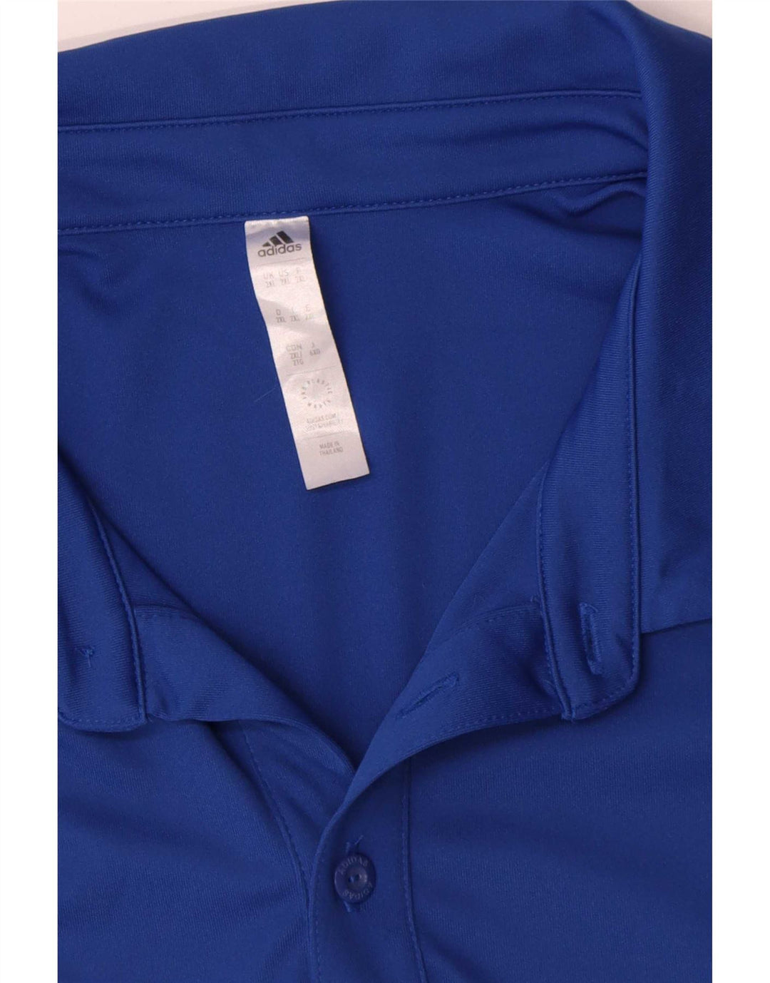 Adidas Mens Aeroready Polo Shirt 2XL Azul Poliéster