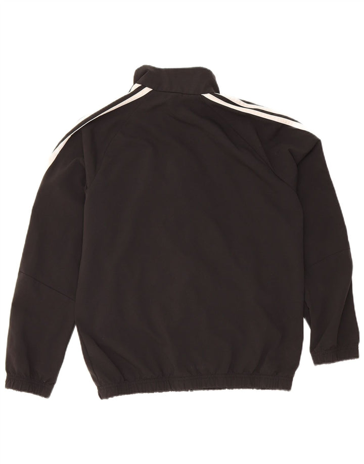 Casaco de treino adidas menino 11-12 anos preto poliéster