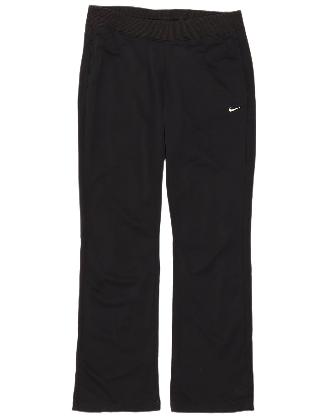 Calça de treino feminina Nike UK 14 poliéster preto médio