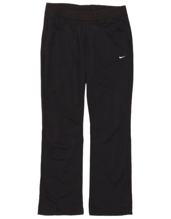 Nike Womens Tracksuit Trousers UK 14 Medium  Black Polyester