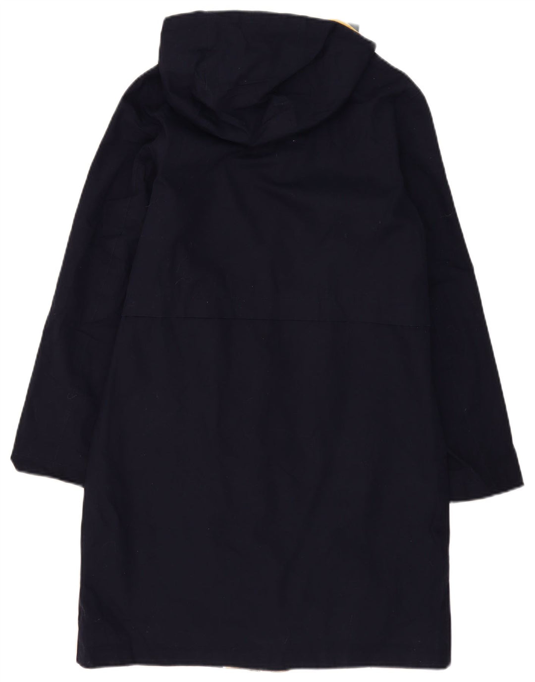 Jaqueta Parka feminina Boden com capuz Reino Unido 8 poliéster colorblock azul marinho pequeno