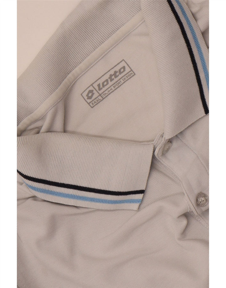 Camisa polo masculina Lotto 2XL cinza