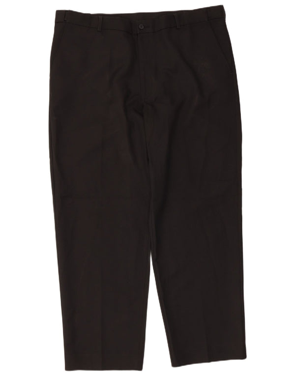 Calça Chino Cônica Masculina Farah W42 L31 Poliéster Preto