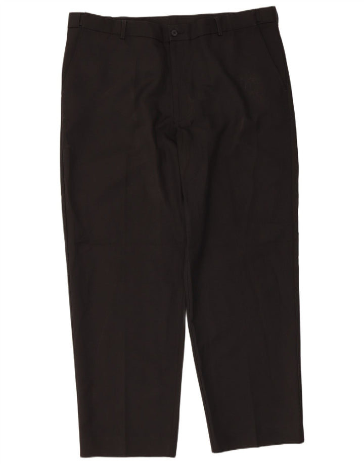 Calça Chino Cônica Masculina Farah W42 L31 Poliéster Preto