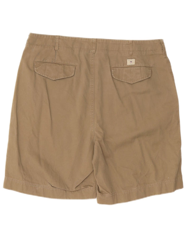 Gant Mens Bermuda Chino Shorts W36 Grande Algodão Bege