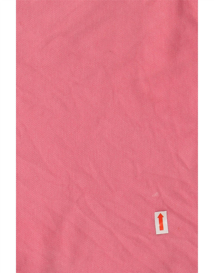 Camisa polo feminina KAPPA UK 12 algodão rosa médio