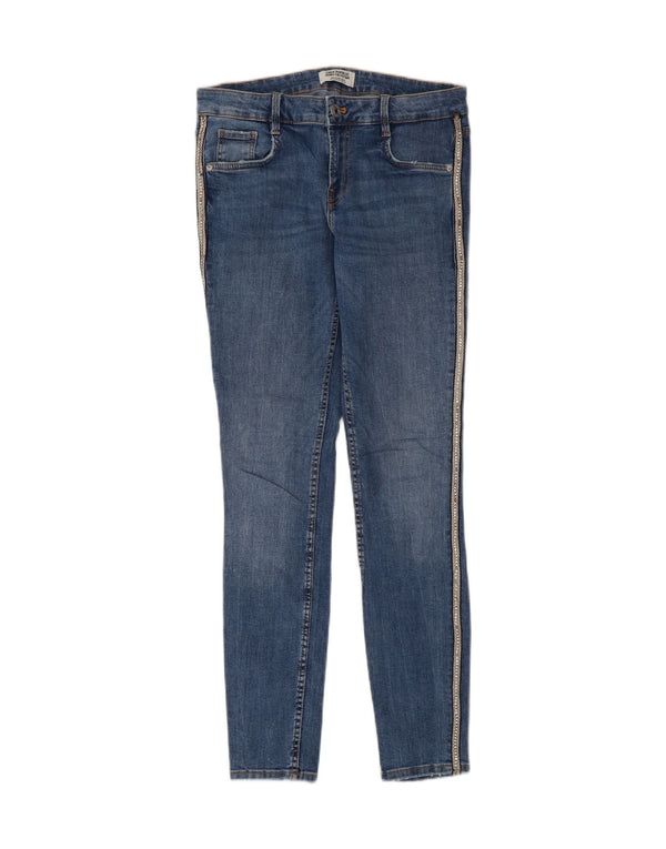 Zara Womens Trafaluc Skinny Jeans EU 36 XS W26 L26 Azul Algodão