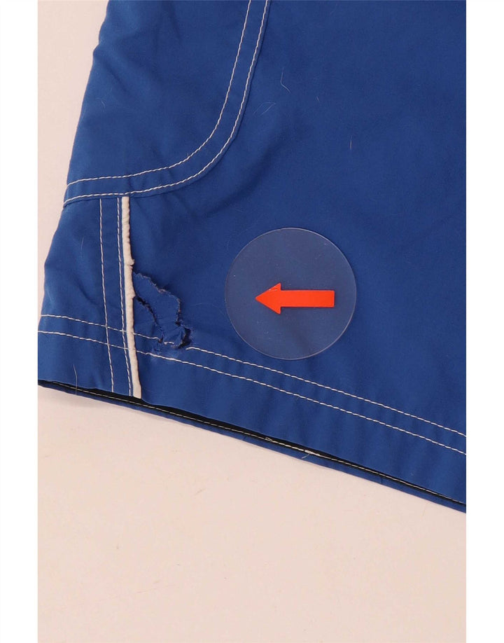 Speedo Shorts de natação masculino poliéster azul médio