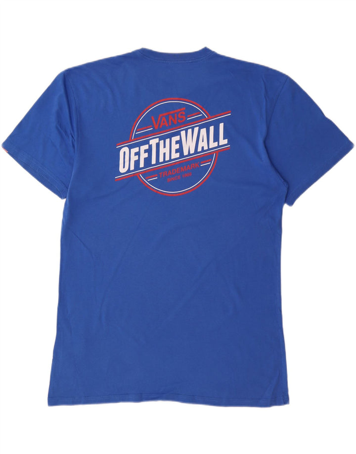 Camiseta VANS Masculina Classic Graphic Top Grande Algodão Azul