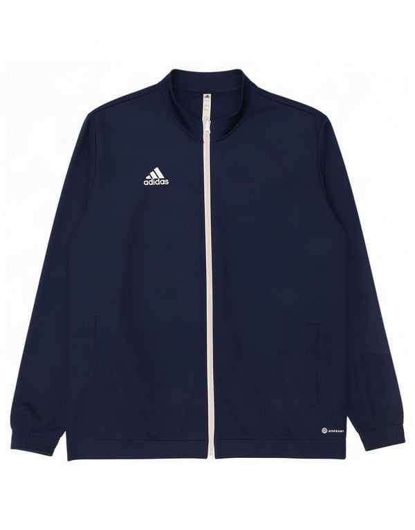 Adidas Mens Aeroready Tracksuit Top Jacket 2XL Azul Marinho Poliéster