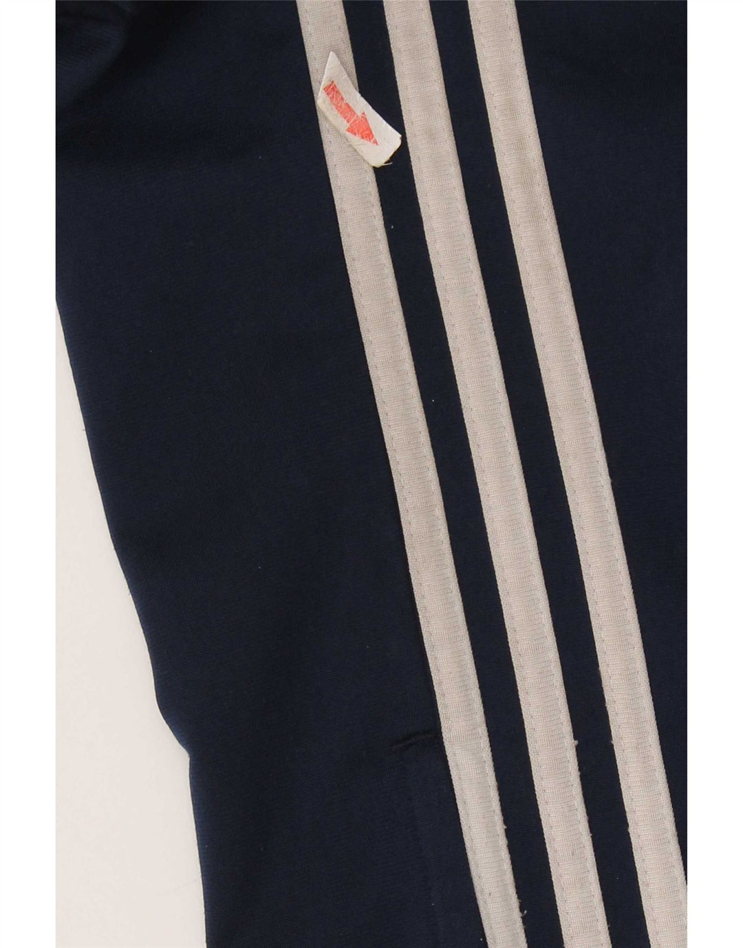 Calça de treino masculina Adidas pequena azul marinho poliéster