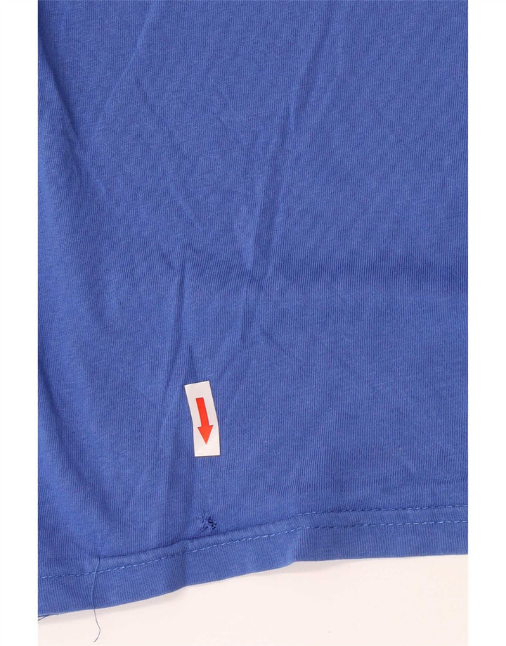 Camiseta Nike Meninos Graphic Top 10-11 Anos Azul Médio
