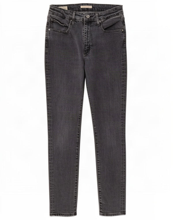 Calça Jeans Levis Feminina 721 High Rise Skinny W30 L30 Cinza Lyocell