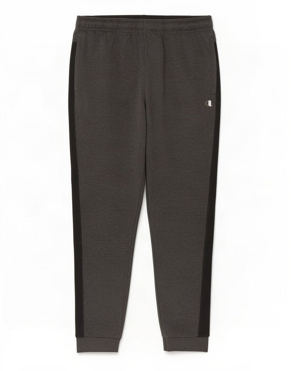 Calça de treino feminina Champion Joggers UK 18 XL cinza colorblock