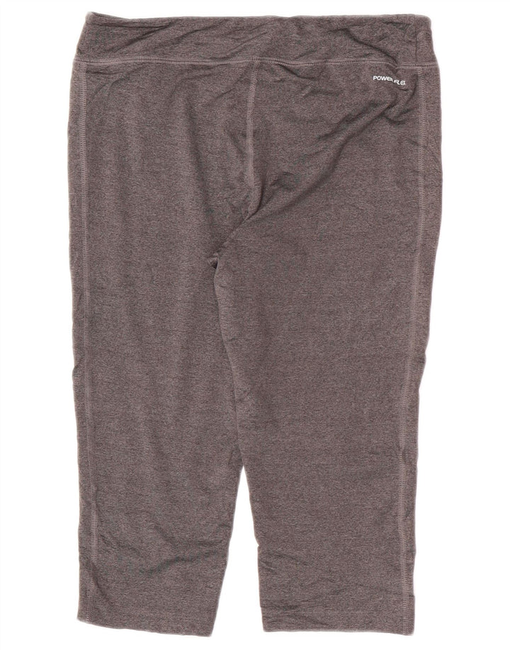 Leggings Capri Femininas Champion UK 12 Poliéster Cinza Médio