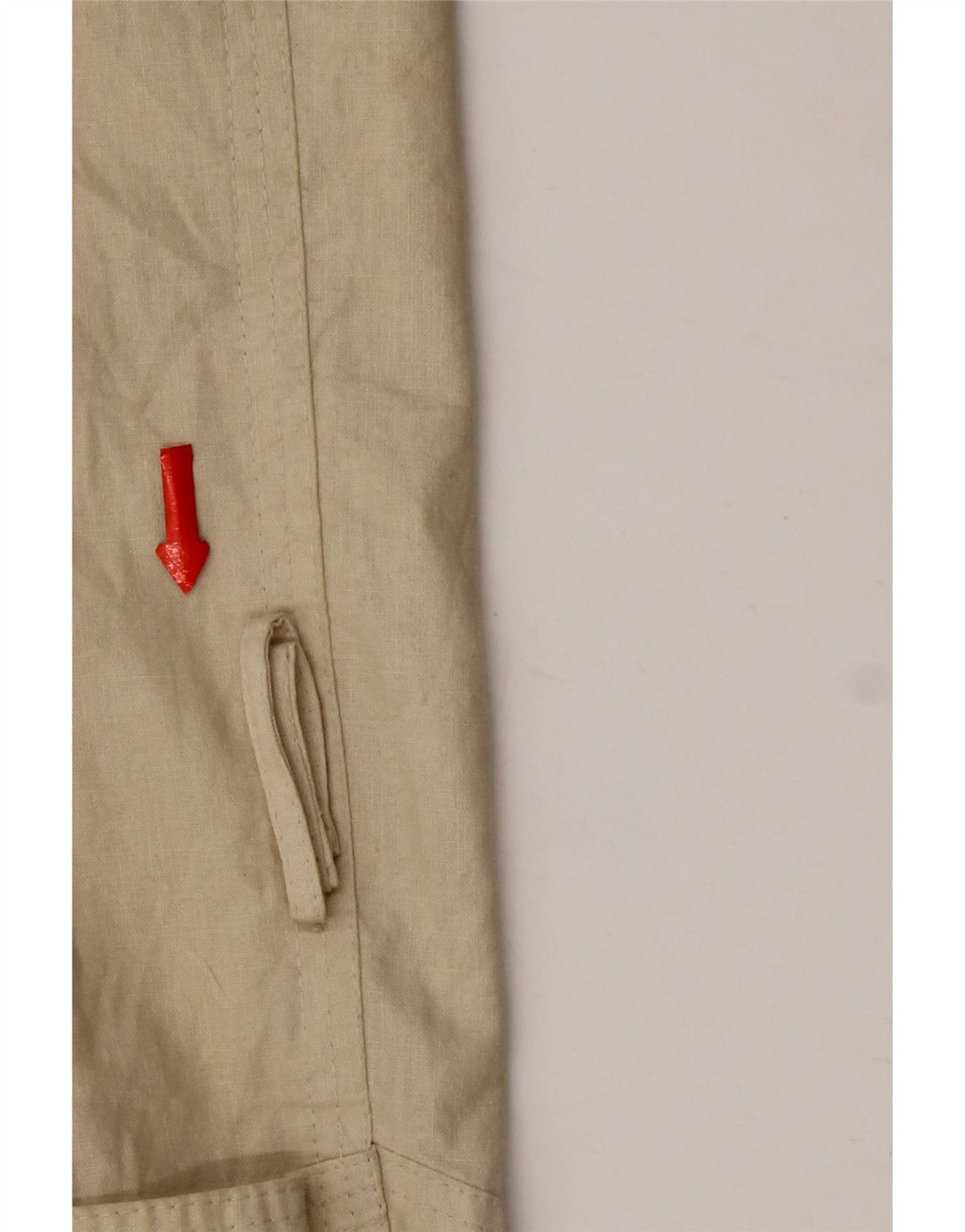 Trench coat masculino vintage com peito duplo Reino Unido 38 bege médio