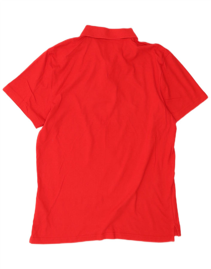 Camisa polo masculina NIKE grande algodão vermelho