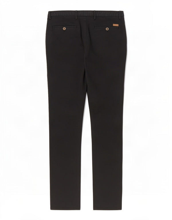 Calça Chino Masculina Extra Sim Fit Massimo Dutti UE 44 Grande W34 L32 Preta
