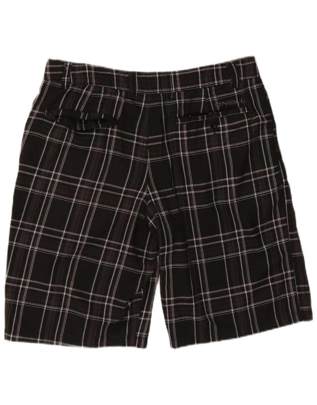 O'Neill Mens Chino Shorts W34 Grande Xadrez Preto