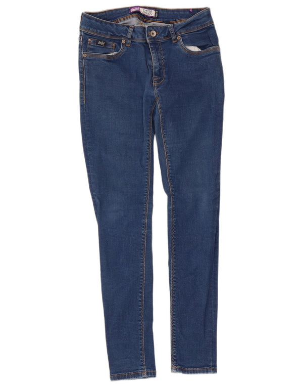 Calça jeans feminina Superdry Cassie Skinny W28 L30 azul algodão