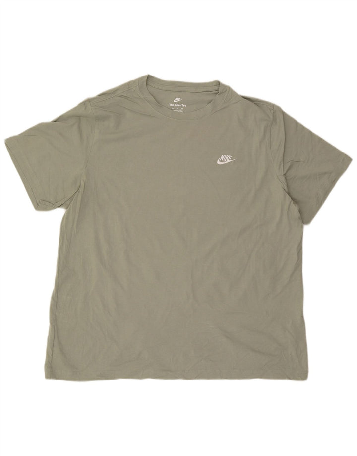 Camiseta masculina Nike Top 2XL algodão verde