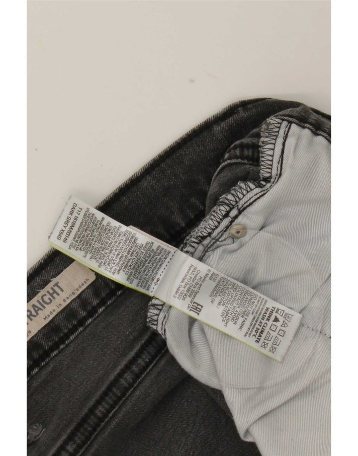 Jeans retos masculinos Marks & Spencer W42 L29 algodão cinza