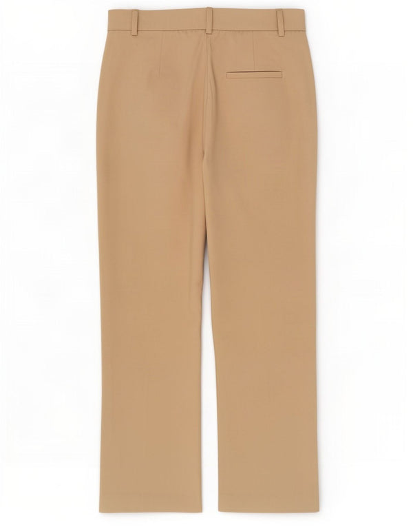 Zara Womens Straight Casual Trousers Medium W28 L27 Beige