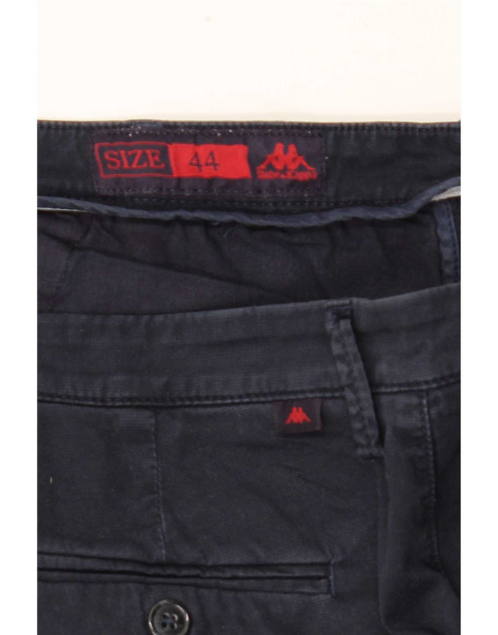 Shorts Chino Feminino Kappa IT 44 Médio W32 Azul Marinho