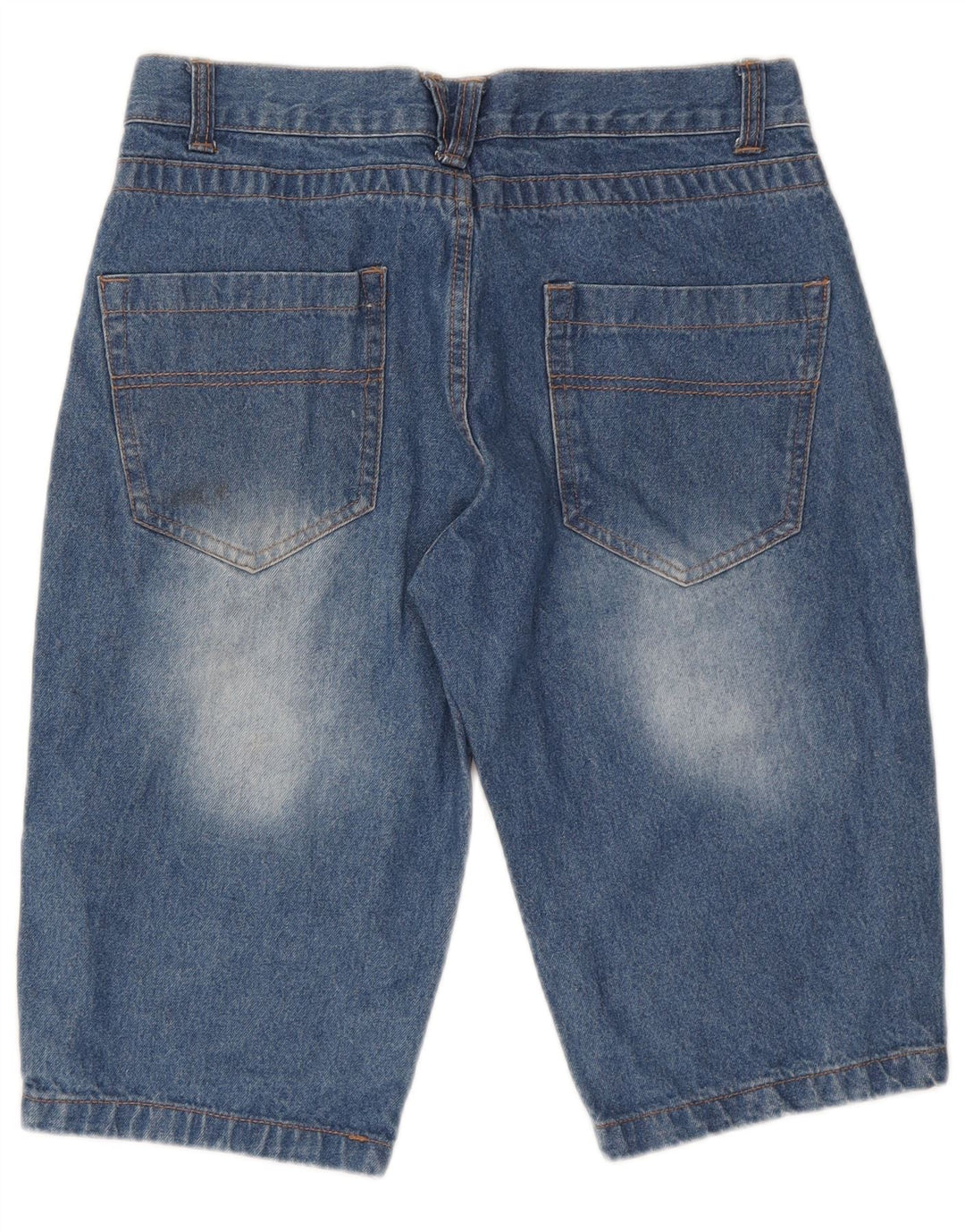 Shorts jeans masculino Pierre Cardin pequeno W28 algodão azul