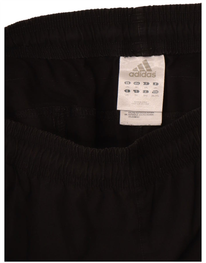 Calça de treino masculina Adidas 2XL poliéster preto