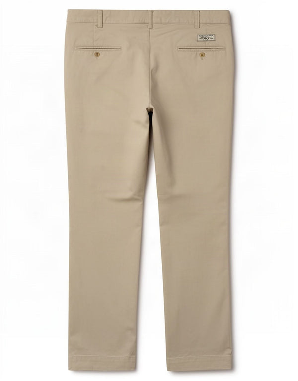 Calça Chino Masculina Slim Fit Polo Ralph Lauren W36 L34 Algodão Bege