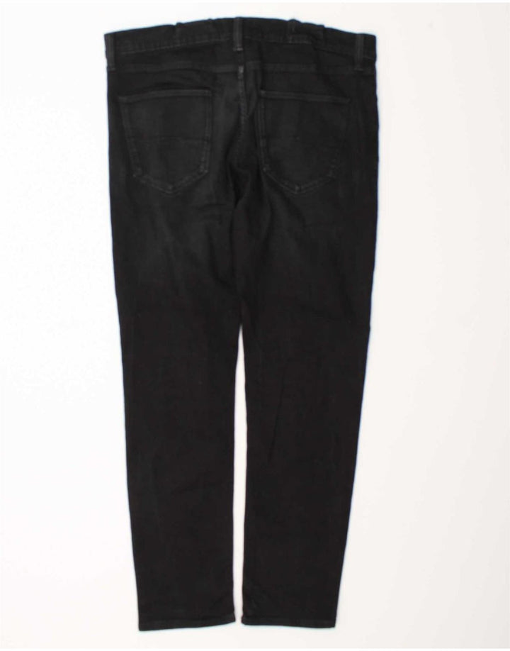Calça Jeans Slim Masculina Marks & Spencer W34 L31 Preto Algodão