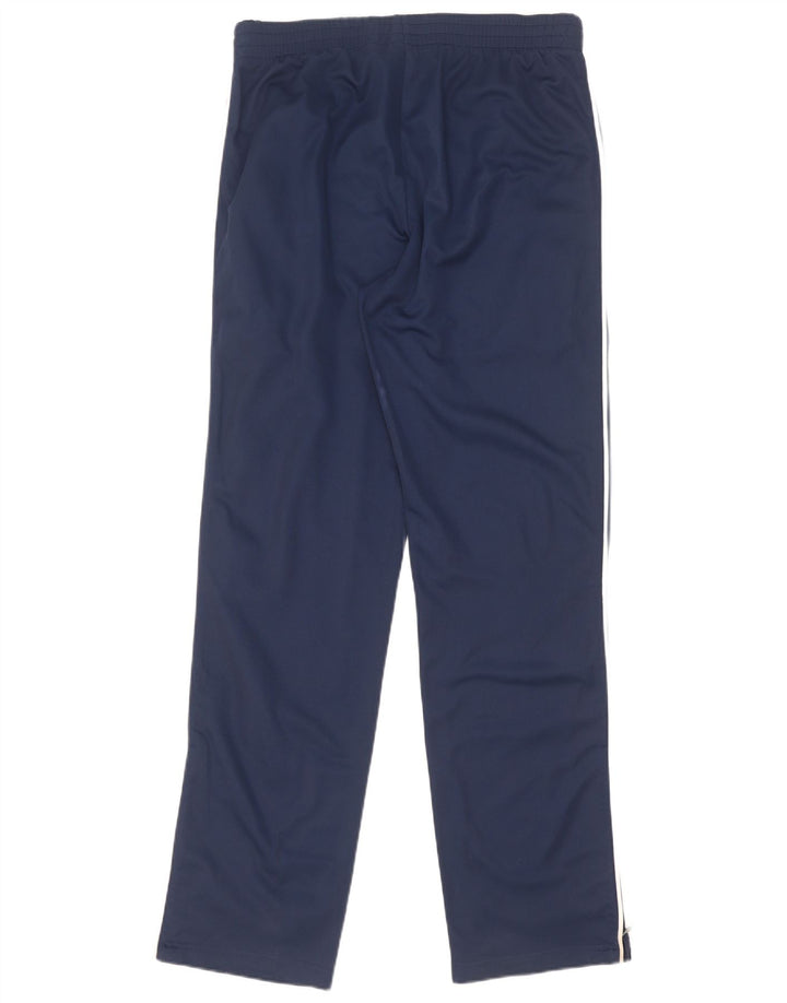 Calça de treino masculina Asics grande poliéster azul marinho