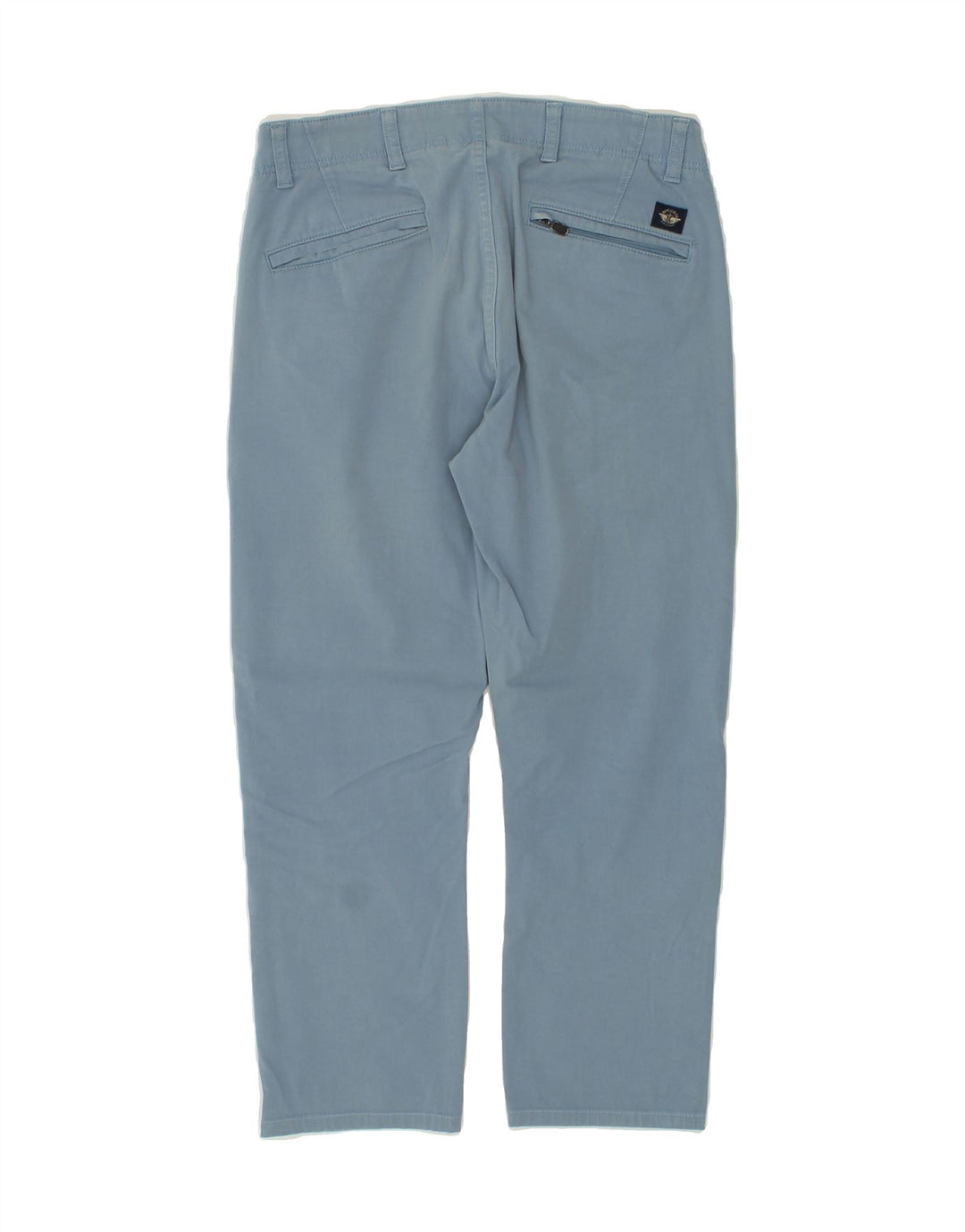 DOCKERS Mens Straight Chino Trousers W29 L25 Blue Cotton Vintage Dockers and Second-Hand Dockers from Messina Hembry 
