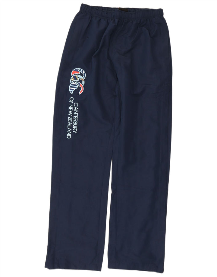 Calça esportiva masculina CANTERBURY pequena azul marinho poliéster