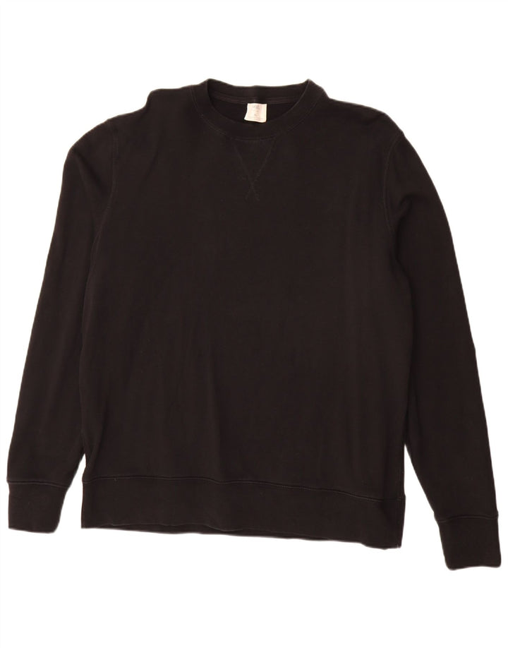 Suéter masculino Marks & Spencer de algodão preto XL