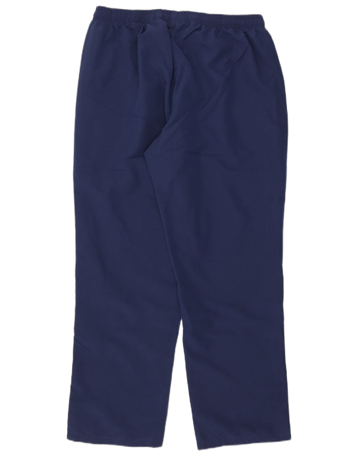 Calça de treino masculina Adidas 2XL poliéster azul marinho