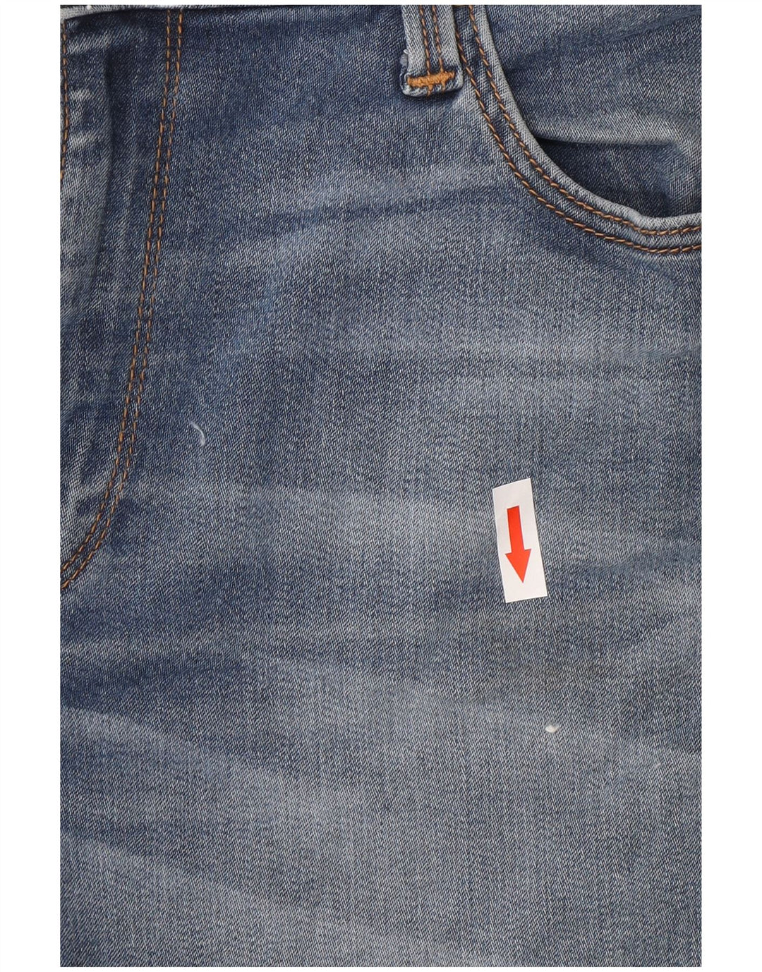 Lee Mens Marion Straight Jeans W31 L31 Azul Algodão